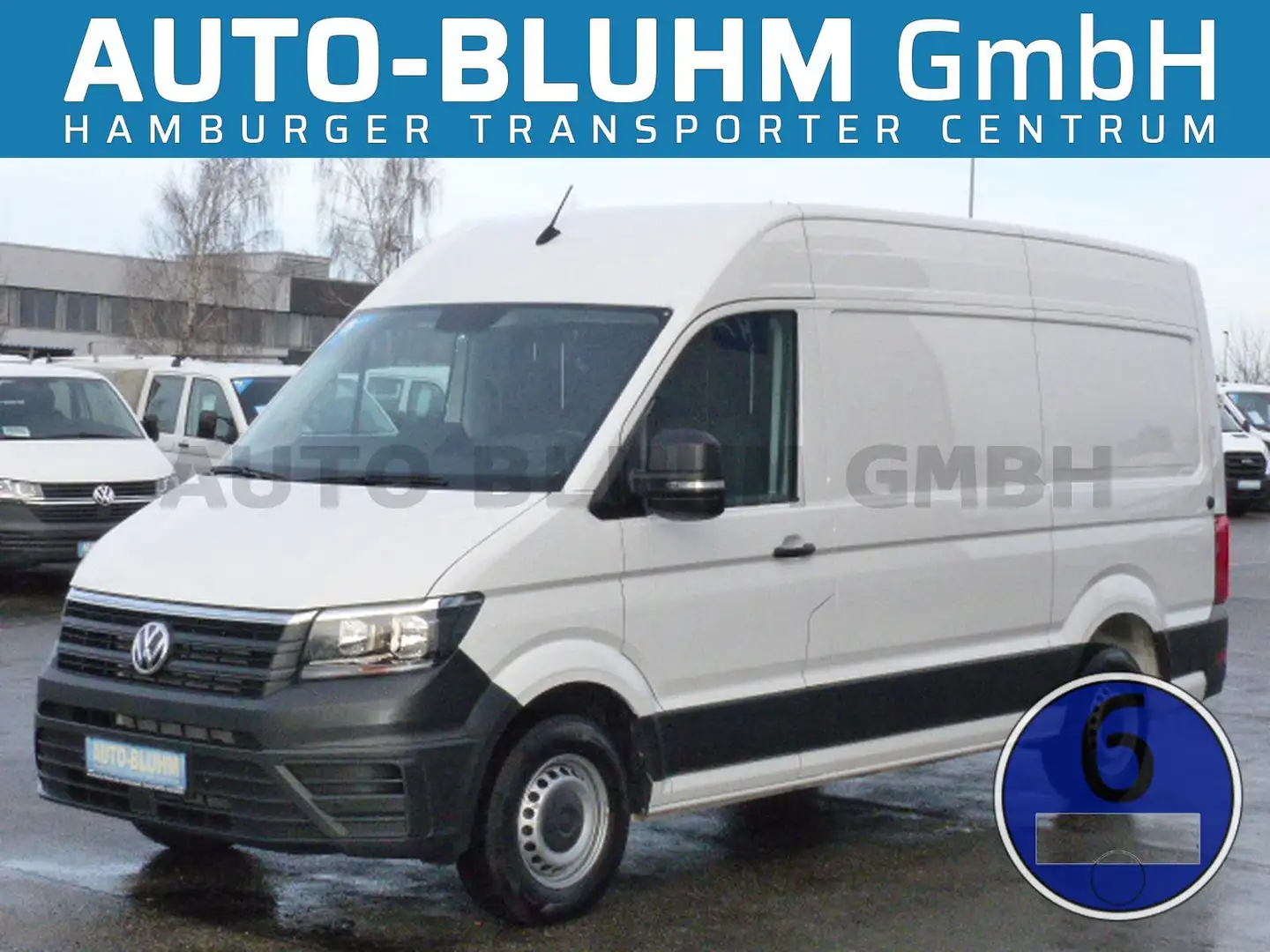 Volkswagen Crafter 35 TDI Kasten L3H3 + Cam Navi AC 3-Sitze Blanco - 1