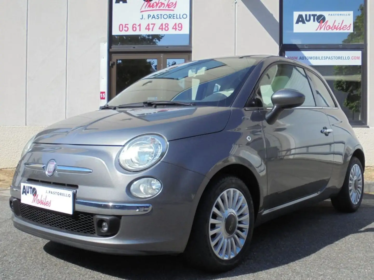 Fiat 500 1.2 L LOUNGE Gris - 1