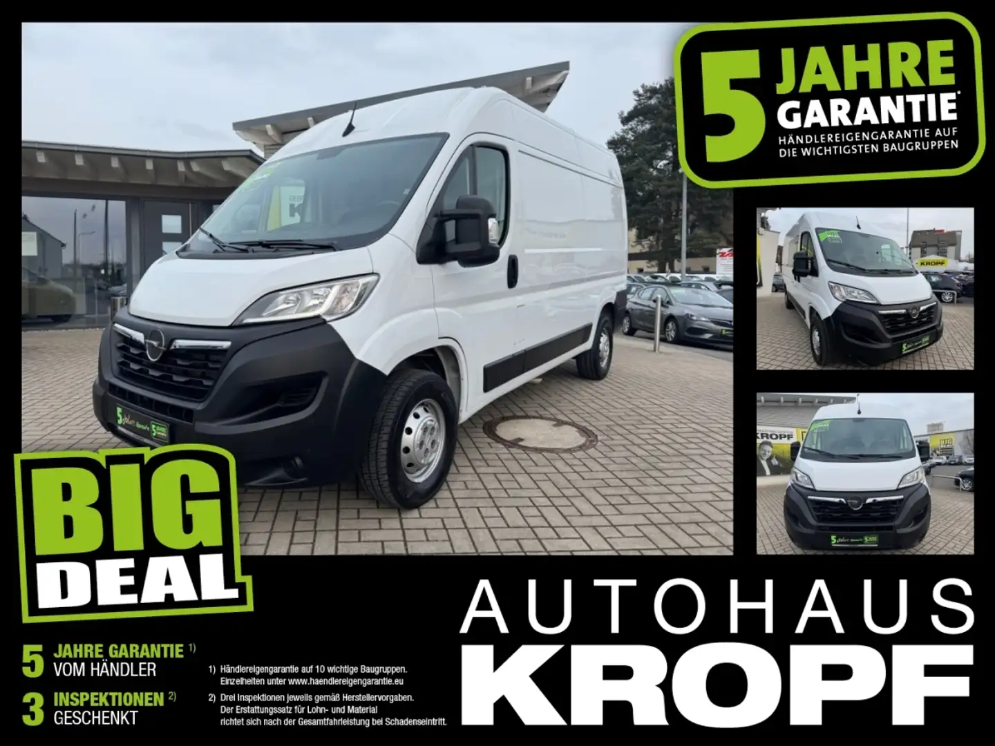 Opel Movano C Kasten 2.2 Diesel 165 L2H2 3.5t HKa Editi Blanc - 1
