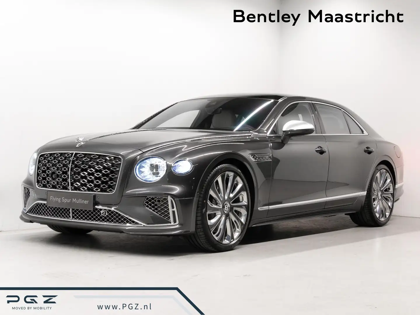 Bentley Flying Spur 4.0 V8 Hybrid Mulliner NAIM | BESPOKE INTERIOR | P Šedá - 1