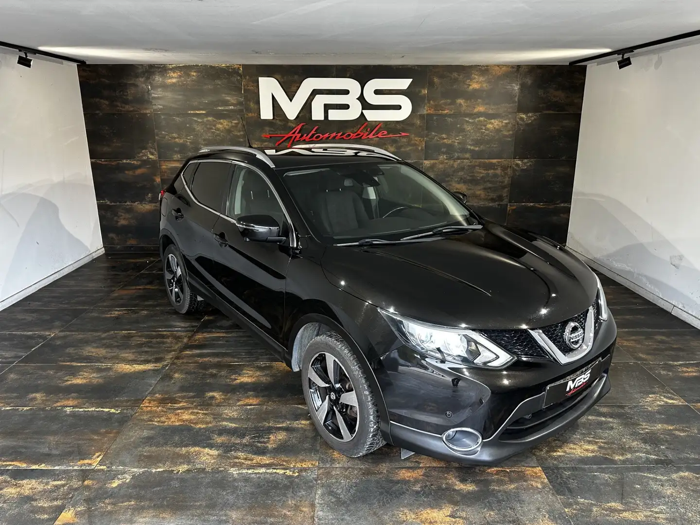 Nissan Qashqai Toit Pano*Camera*GPS*Clim Auto* Cruise*Cle confort Noir - 2
