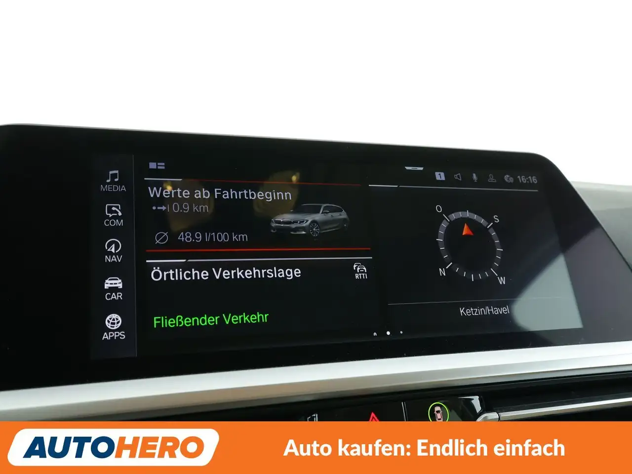 BMW 320 320d Mild-Hybrid Sport Line Aut.*NAVI*LED*CAM*ACC*, миниатюра 22