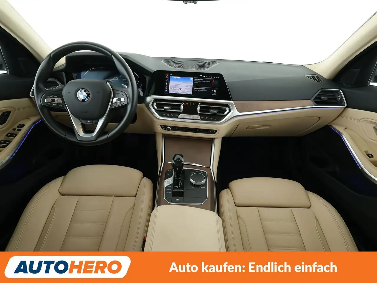 BMW 320 320d Mild-Hybrid Sport Line Aut.*NAVI*LED*CAM*ACC*, миниатюра 12
