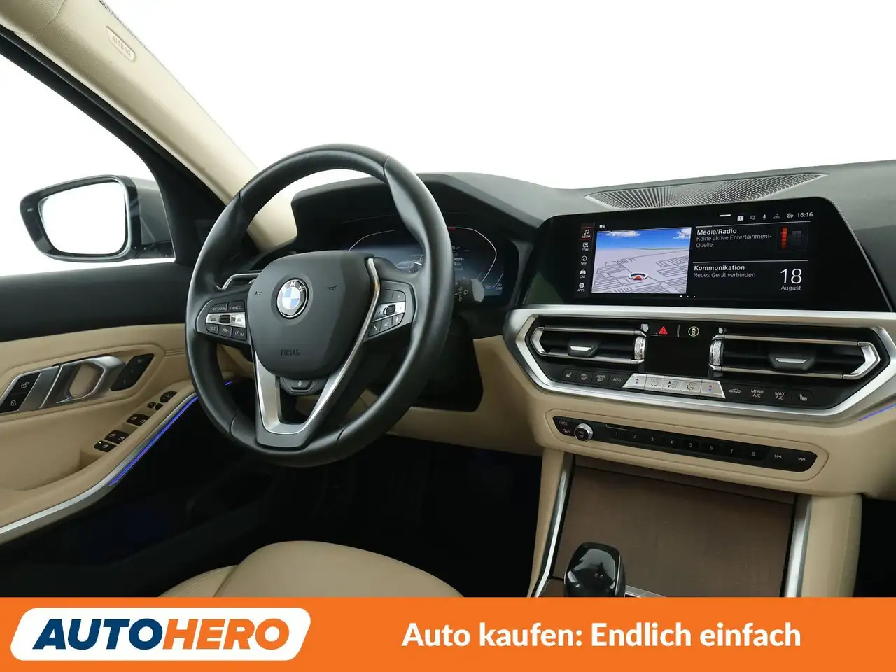 BMW 320 320d Mild-Hybrid Sport Line Aut.*NAVI*LED*CAM*ACC*, миниатюра 13