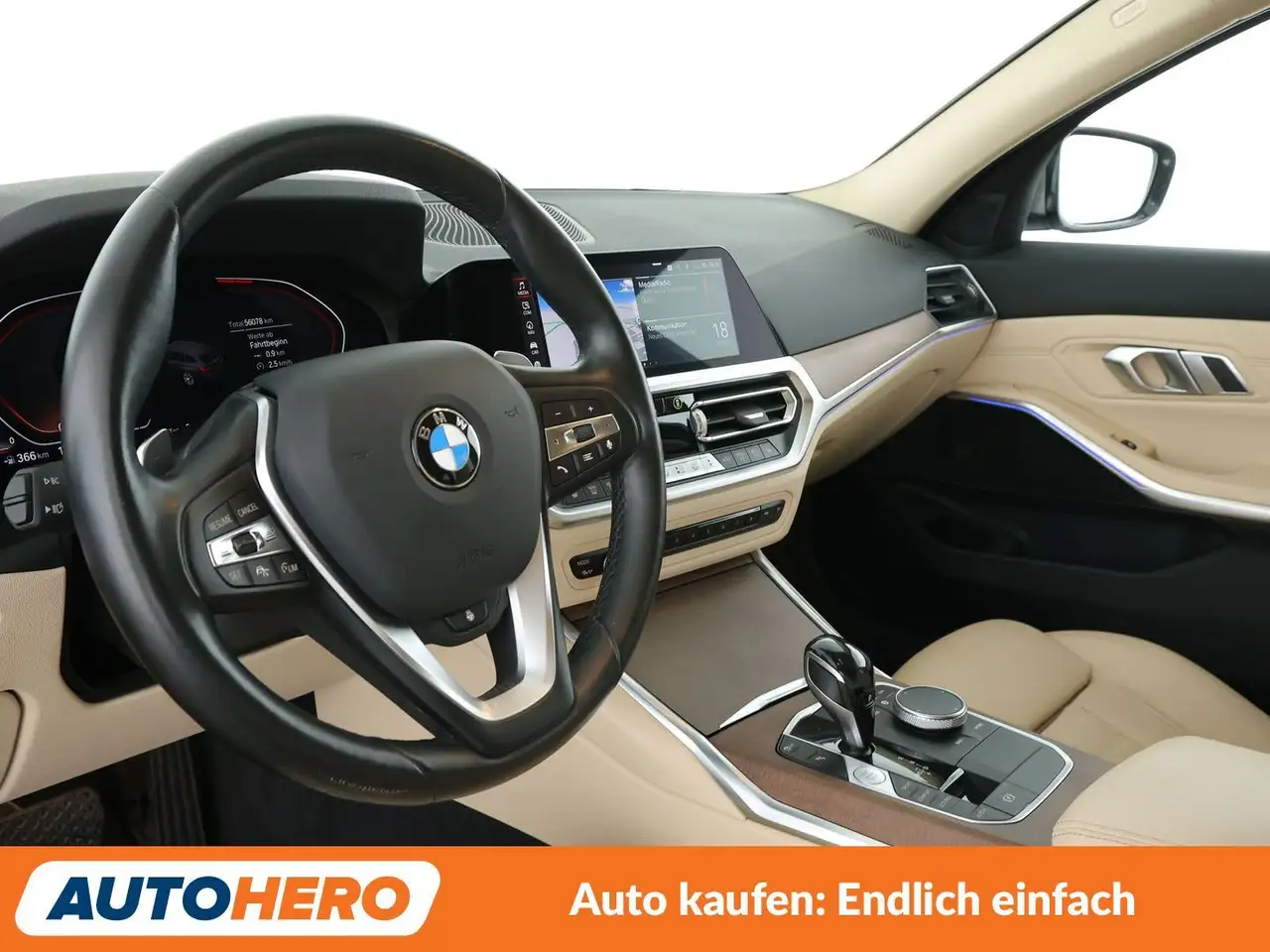 BMW 320 320d Mild-Hybrid Sport Line Aut.*NAVI*LED*CAM*ACC*, миниатюра 11