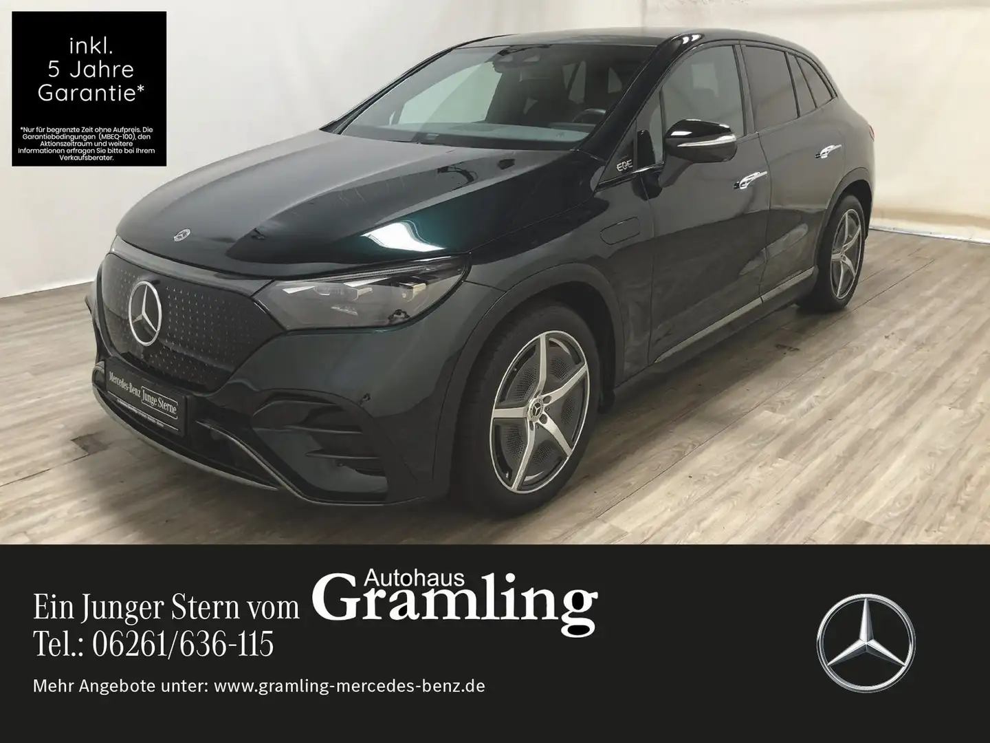 Mercedes-Benz EQE 350 4M SUV AMG NIGHT*Distr*AIRMATIC*AHK*Pano Verde - 1