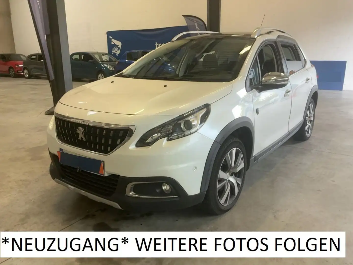Peugeot 2008 Crossway LED NAVI CARPLAY PANO PARK-ASSIST KAMERA Weiß - 1