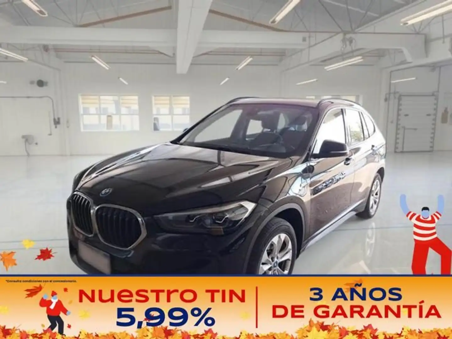 BMW X1 xDrive25e Noir - 1