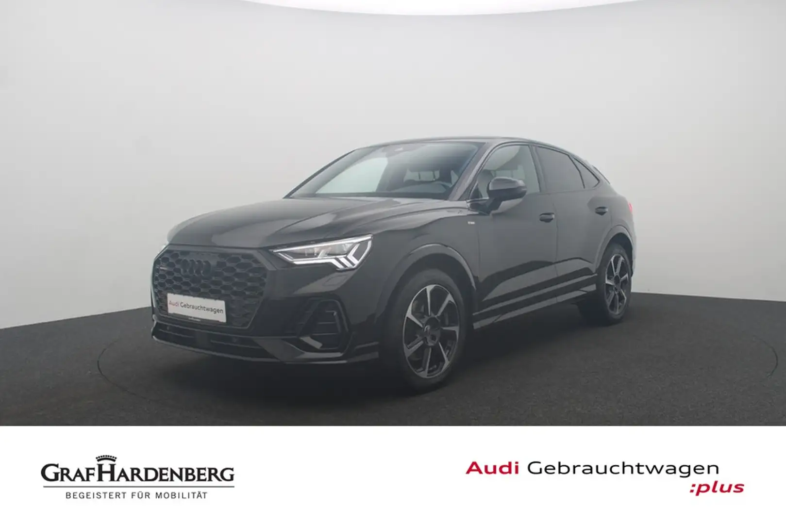 Audi Q3 Sportback 40 TDI quattro S line Matrix Navi Schwarz - 1