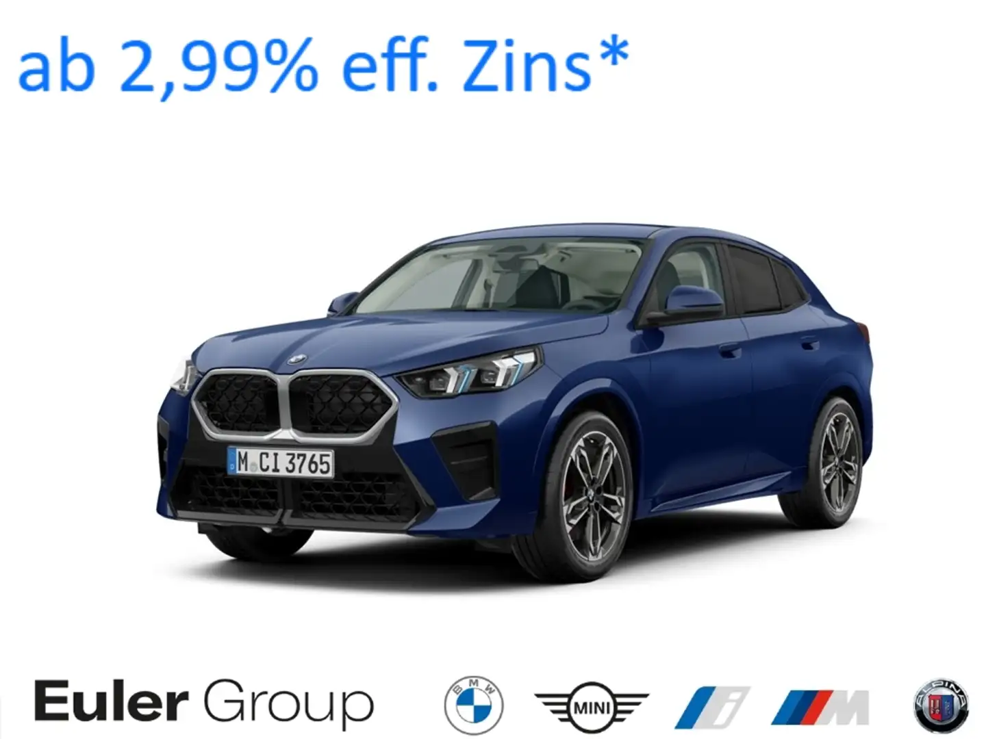 BMW X2 sDrive18d M Sport Pro 19'' AHK adLED Akustikglas S Blau - 1