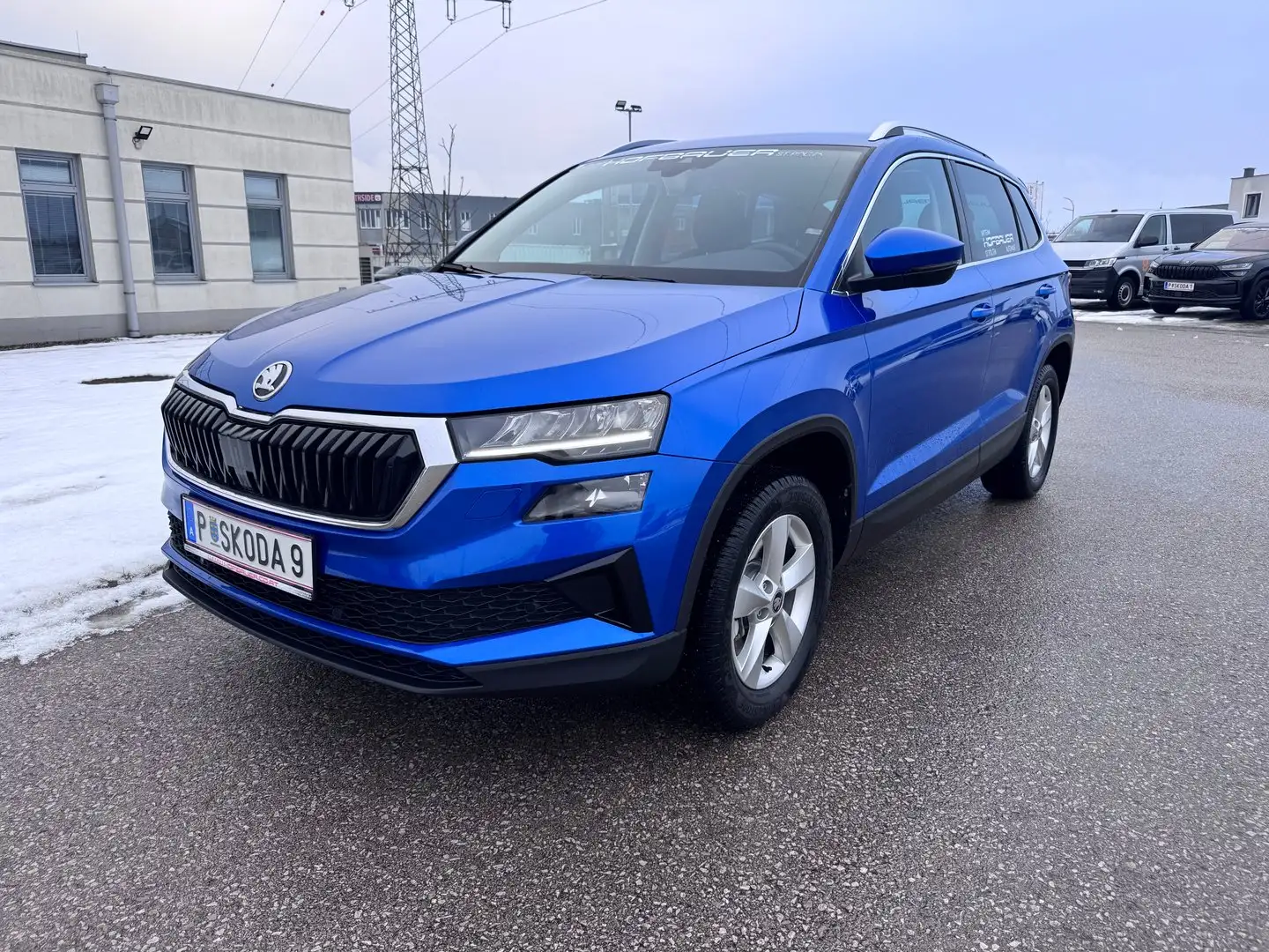 Skoda Karoq Selection TSI DSG ACT Blau - 1