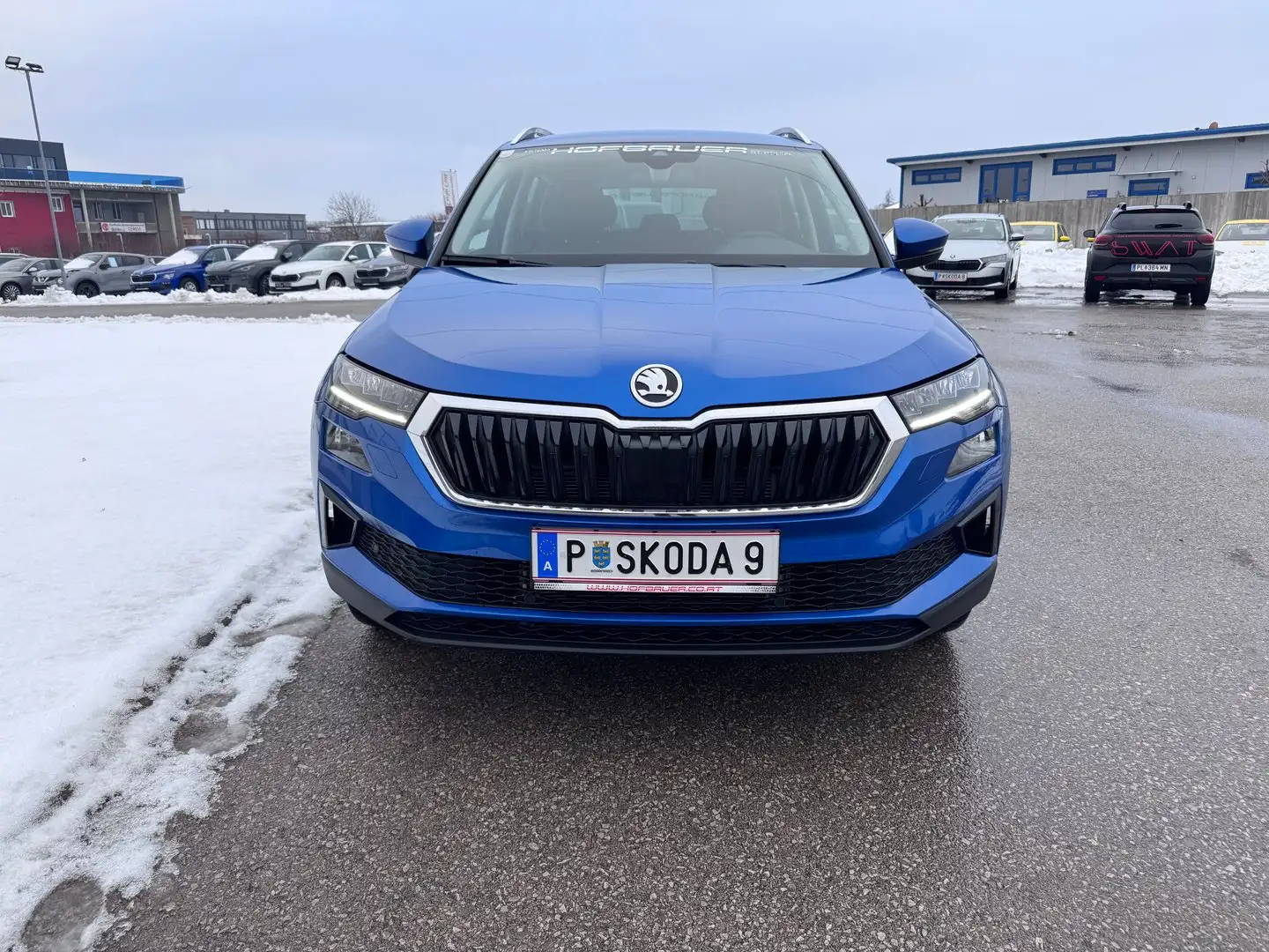 Skoda Karoq Selection TSI DSG ACT Blau - 2