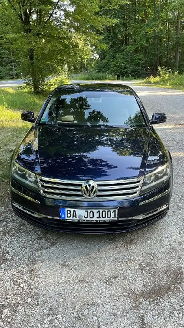 Volkswagen Phaeton 3.0 V6 TDI 4-MO Blau - 2