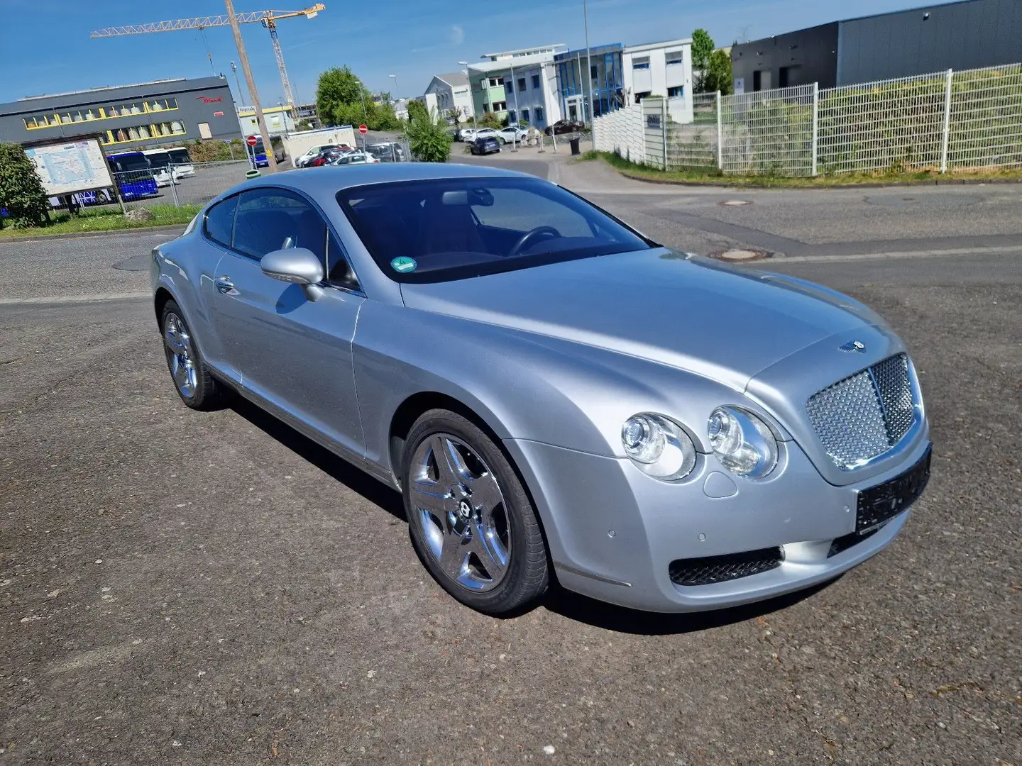 Bentley Continental GT 6.0 L W12 Bi Turbo Срібний - 2