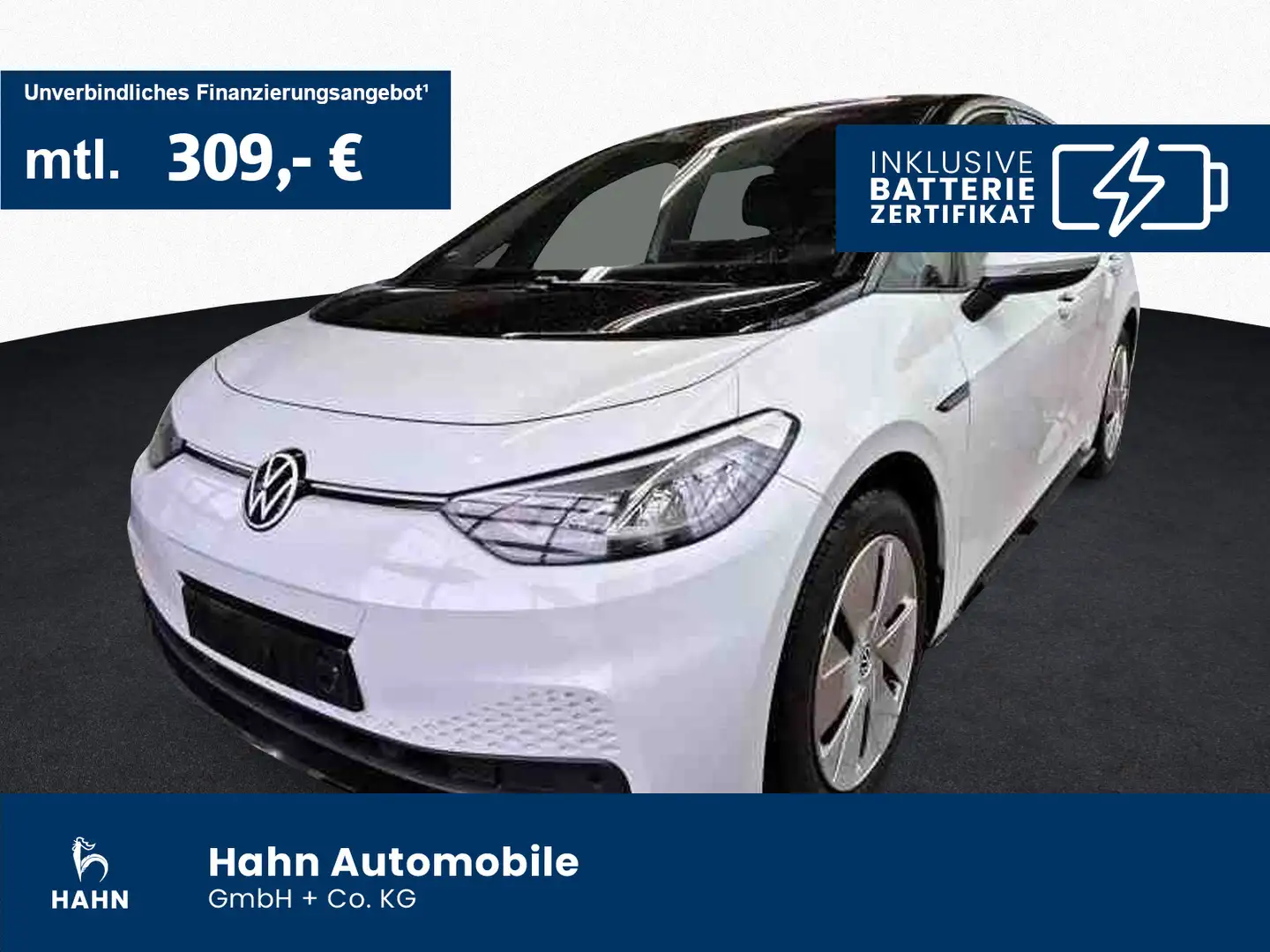 Volkswagen ID.3 Pro Performance ACC LED Navi PDC Wärmepumpe Weiß - 1