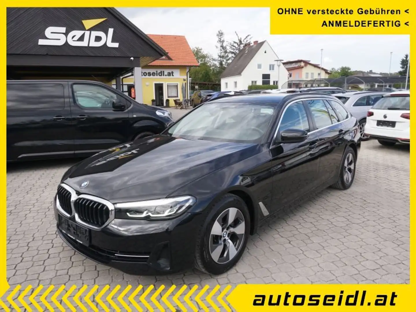 BMW 520 d Touring Aut. *2024er+AHV+LED* Schwarz - 1