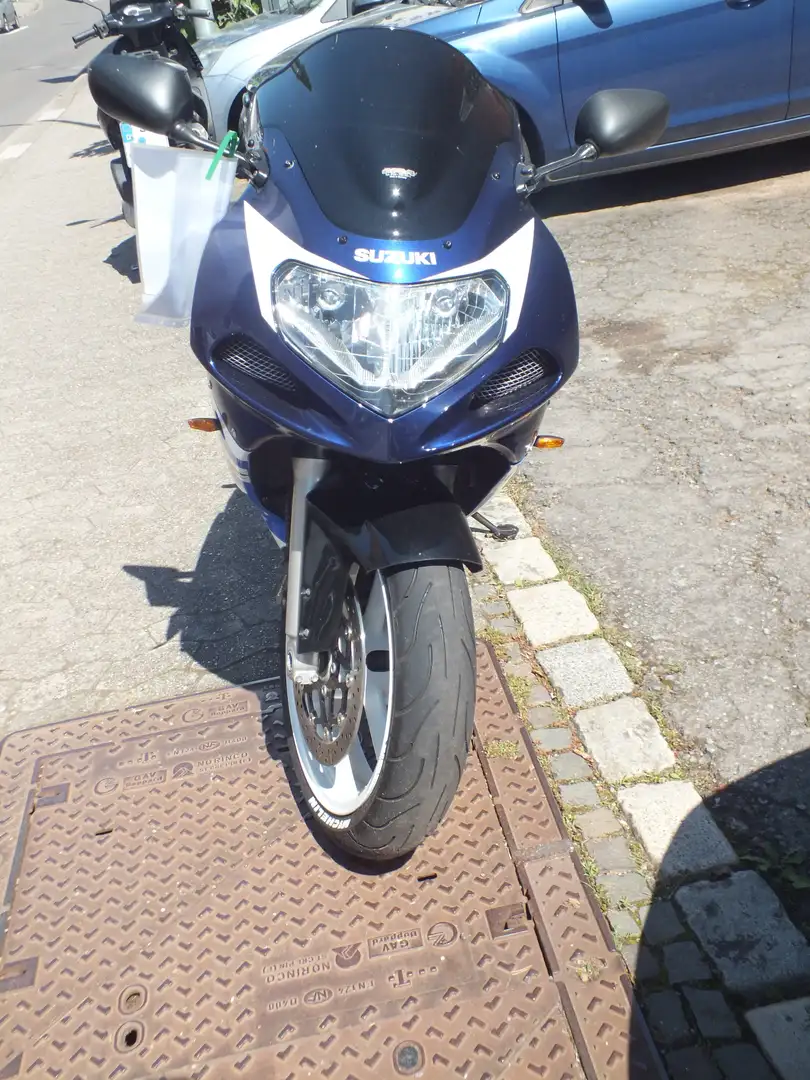 Suzuki GSX-R 600 super sport Albastru - 1
