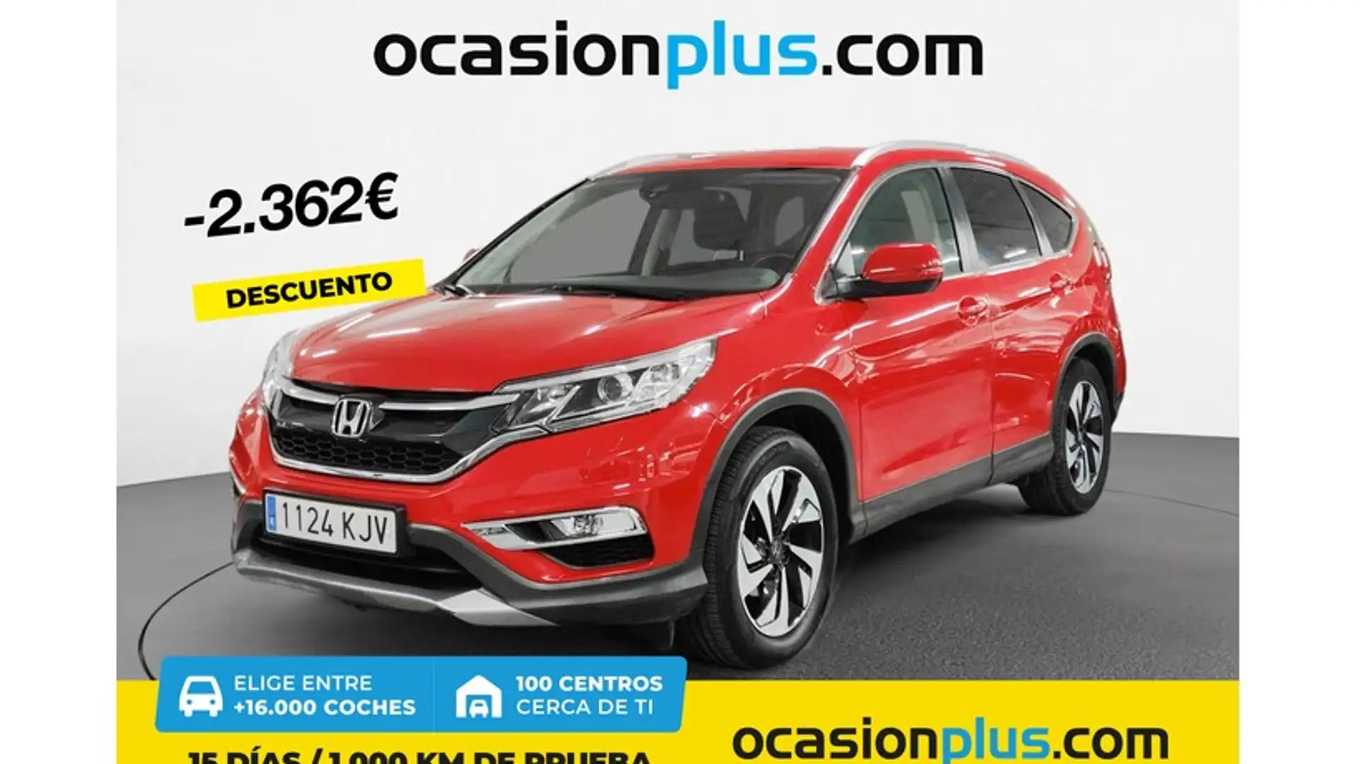 Honda CR-V 1.6i-DTEC Lifestyle Navi 4x2 120 Rojo - 1