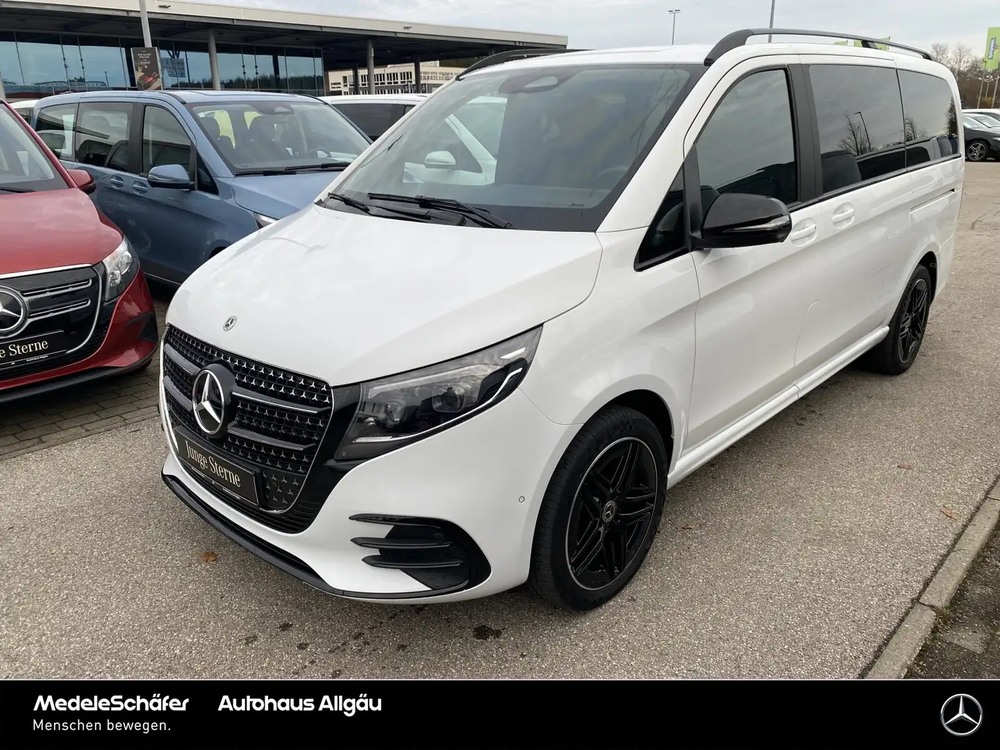 Mercedes-Benz V 300 V 300 d 4MATIC AVANTGARDE Lang EL. TÜREN 360 AHK Weiß - 2