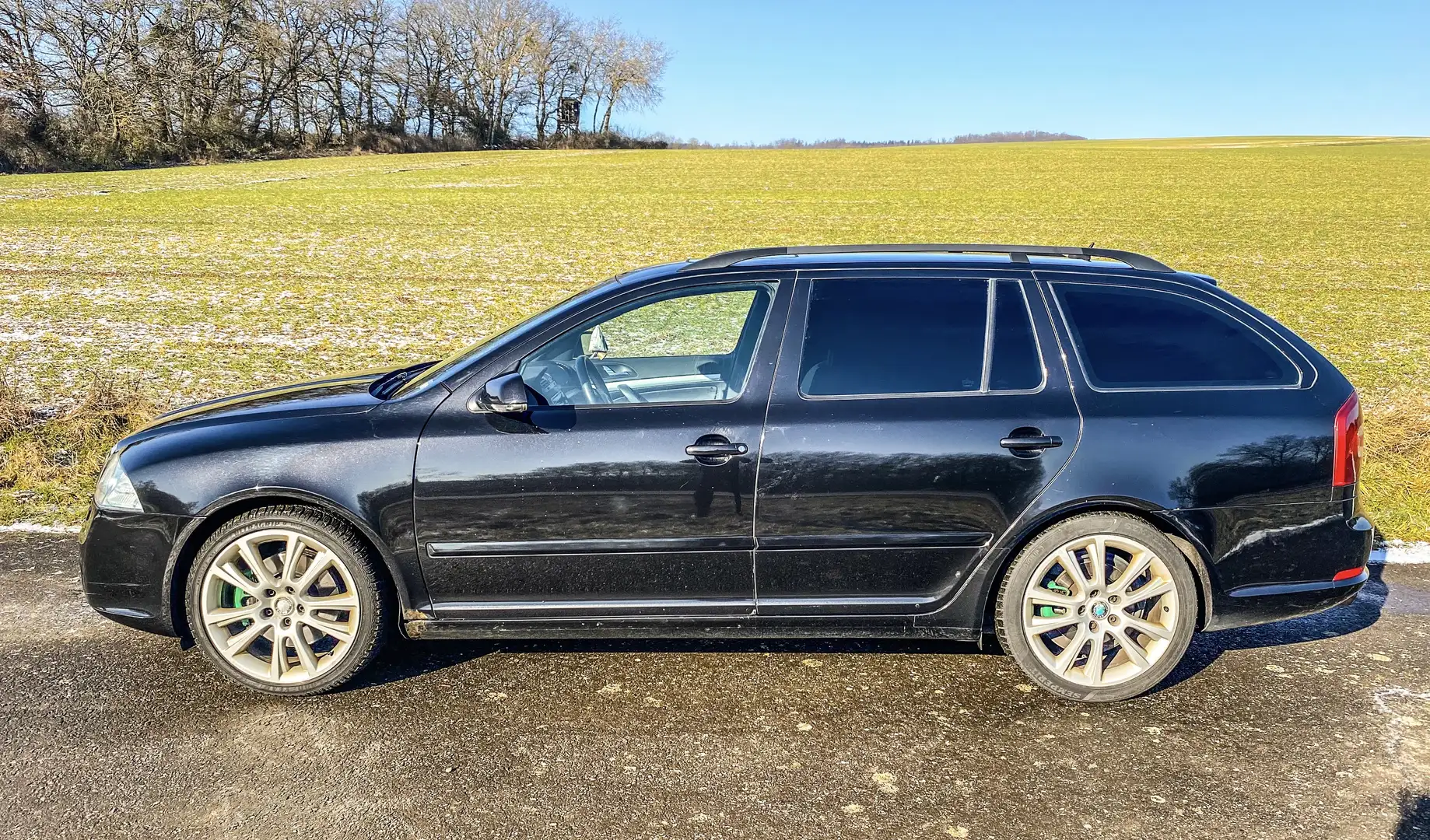 Skoda Octavia RS LPG Umbau Schwarz - 1