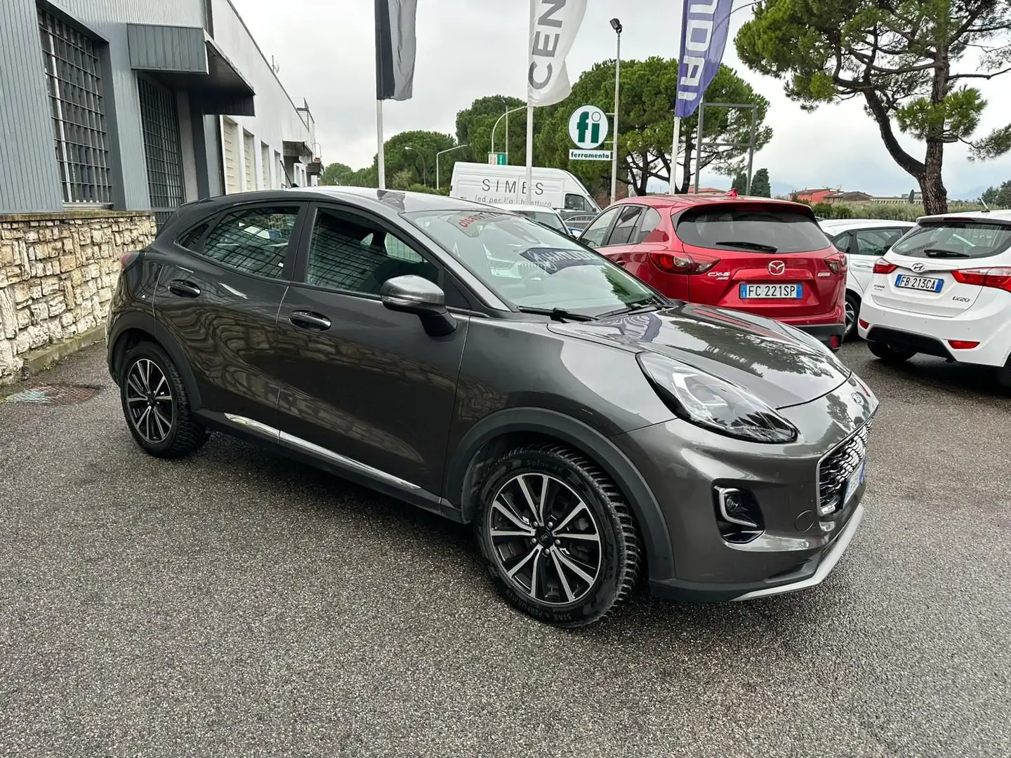 Ford Puma Puma 1.0 EcoBoost Hybrid 125 CV S&S aut. Titanium Grigio - 2