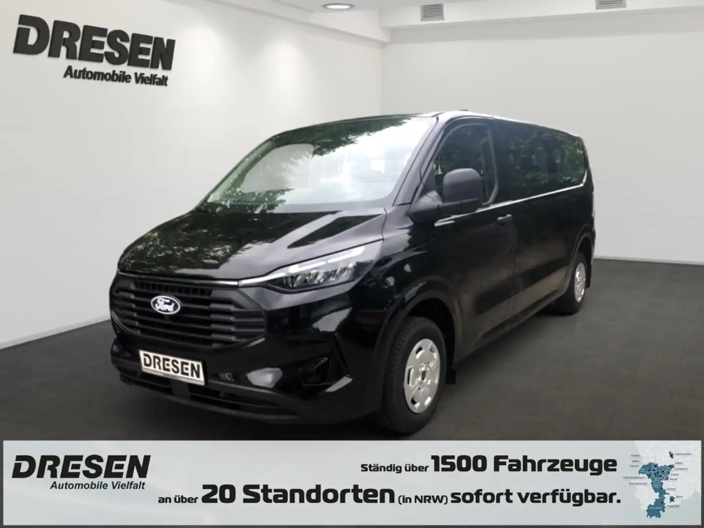 Ford Transit Custom 320 L2 Kombi 8-Sitzer Trend inkl. 5 Jahre Garantie Schwarz - 1