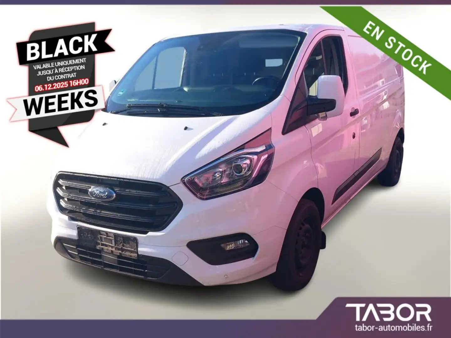 Ford Transit Custom 2.0 TDCi 130 Trend 320 L2 Blanc - 1
