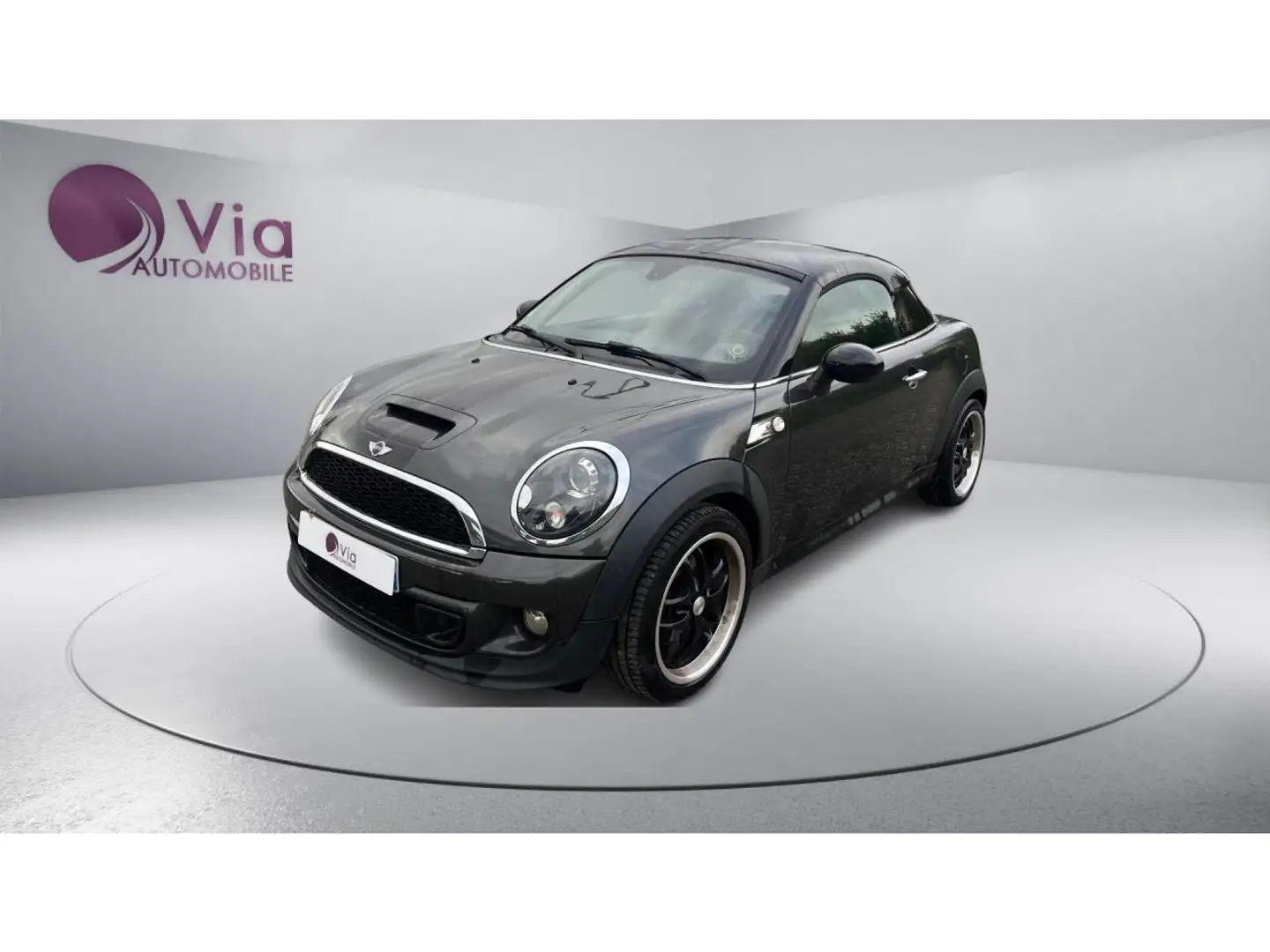 MINI Cooper S COOPER S 1.6i 184 BVA - SIEGE CHAUFFANT/ HARMAN KARDON SOUND/ BI XENON Gris - 1