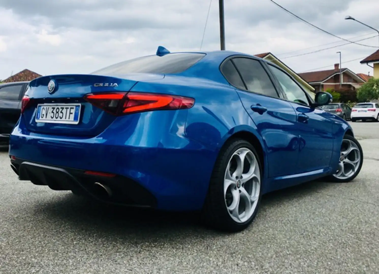 Alfa Romeo Giulia 2.0 280cv AT8 Q4 Veloce AFS/19/CarPlay/Ragazzon Albastru - 2
