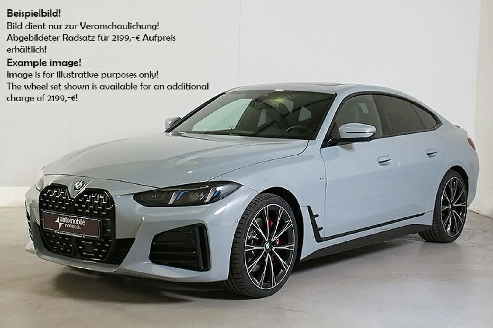 BMW 420 i Gran Coupé M Sport PRO ACC HuD Park+ AHK Gris - 1
