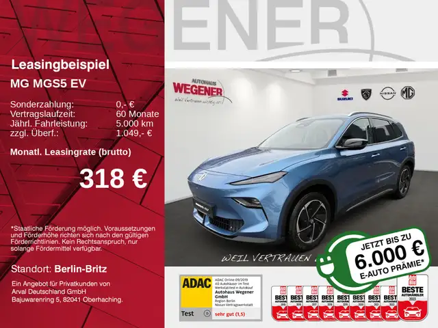 MG MGS5 EV