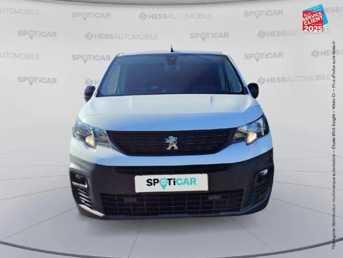 Peugeot Partner Long 950kg BlueHDi 100ch S/S BVM5 Grip GPS Camera  Blanc - 2