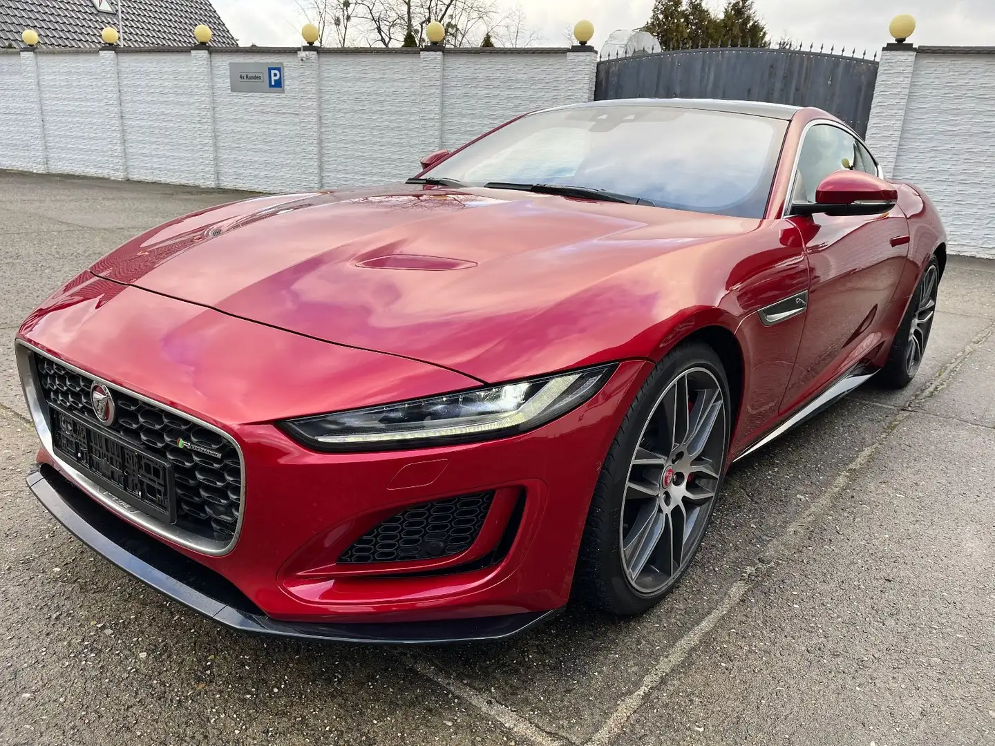 Jaguar F-Type P450 AWD R-Dynamic Červená - 2