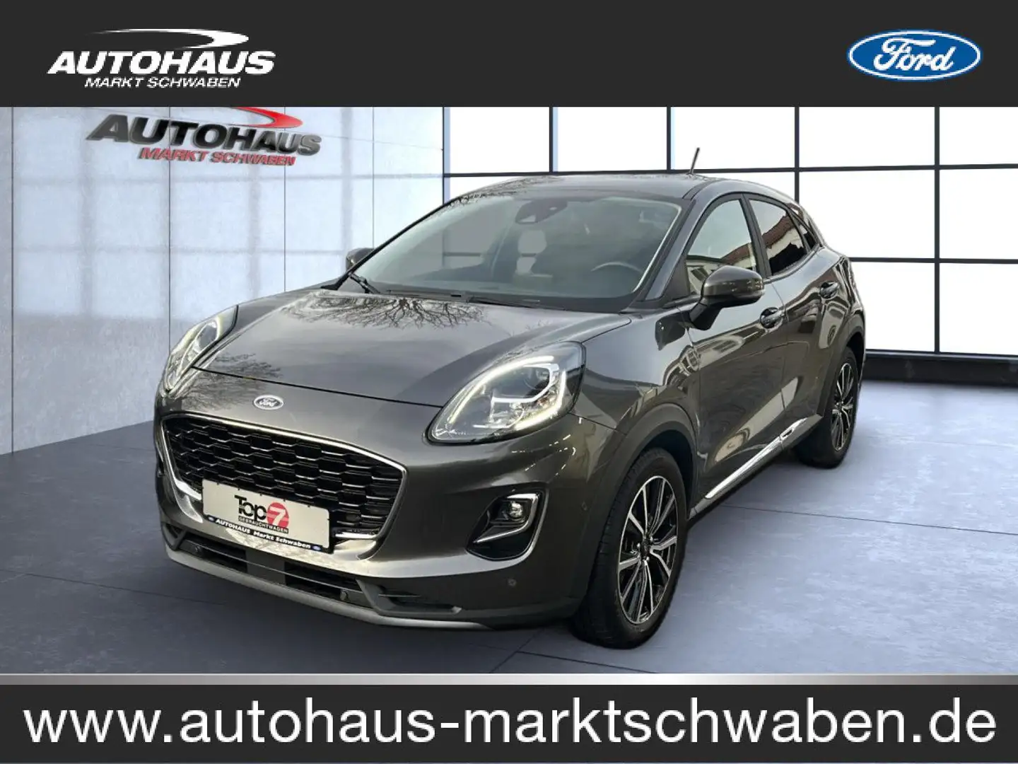 Ford Puma Titanium Bluetooth Navi LED Klima el. Fenster Gris - 1