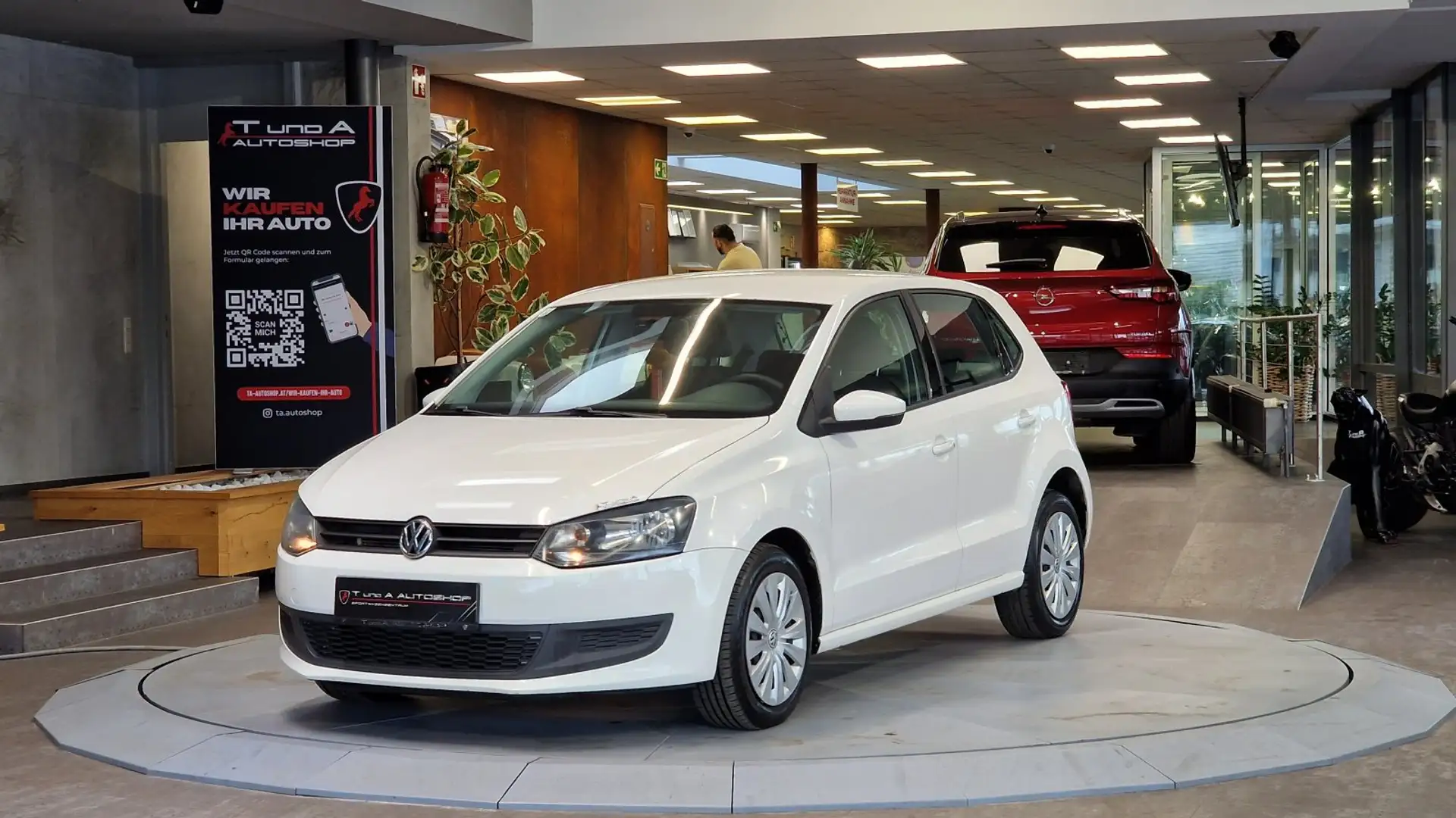 Volkswagen Polo Polo 1.6 TDI *Tempomat*PDC*Sportsitze* Weiß - 1