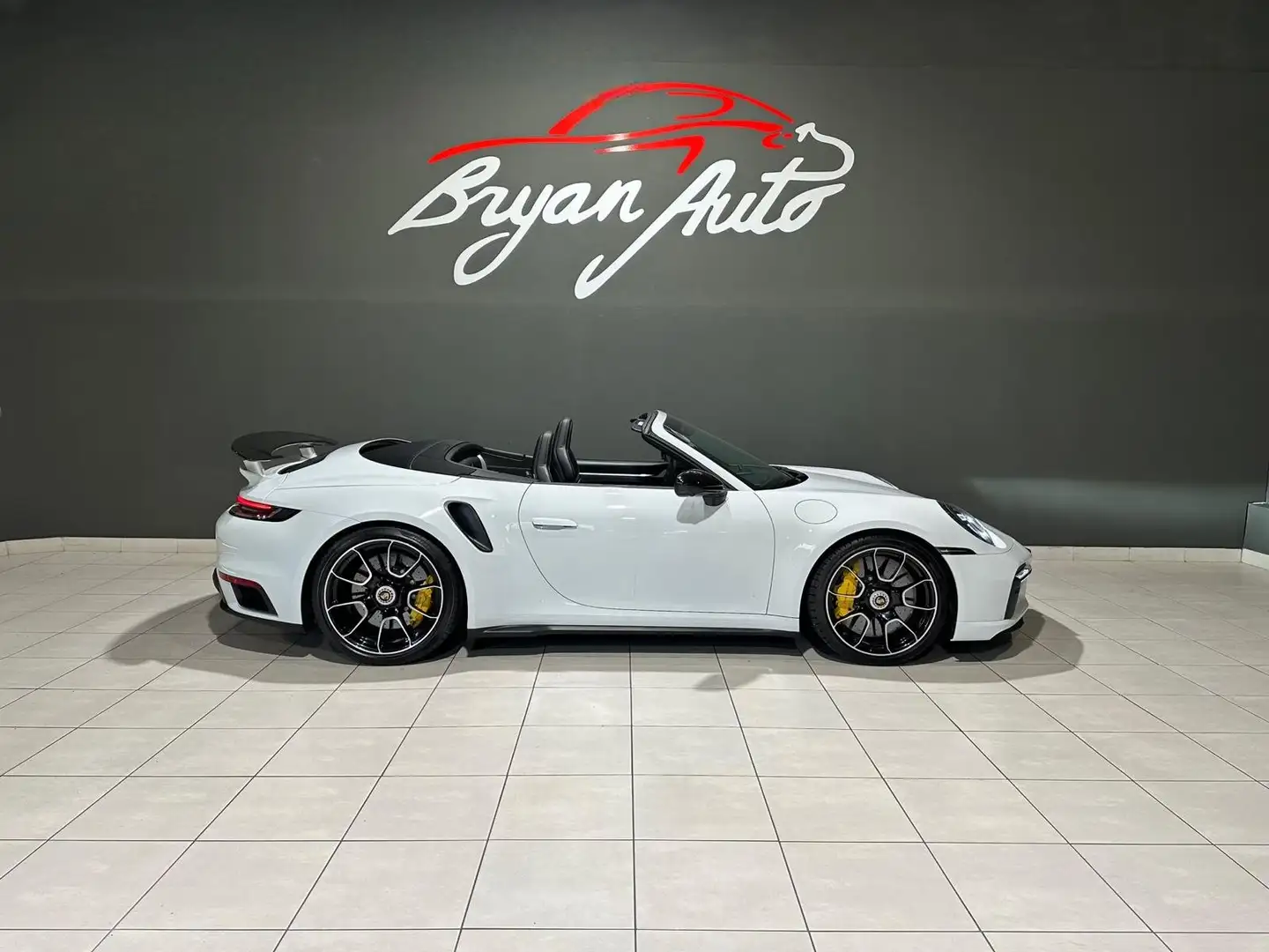 Porsche 911 TurboS Cabrio BURMESTER IVA ESPOSTA CARBO CERAMICA Bianco - 2