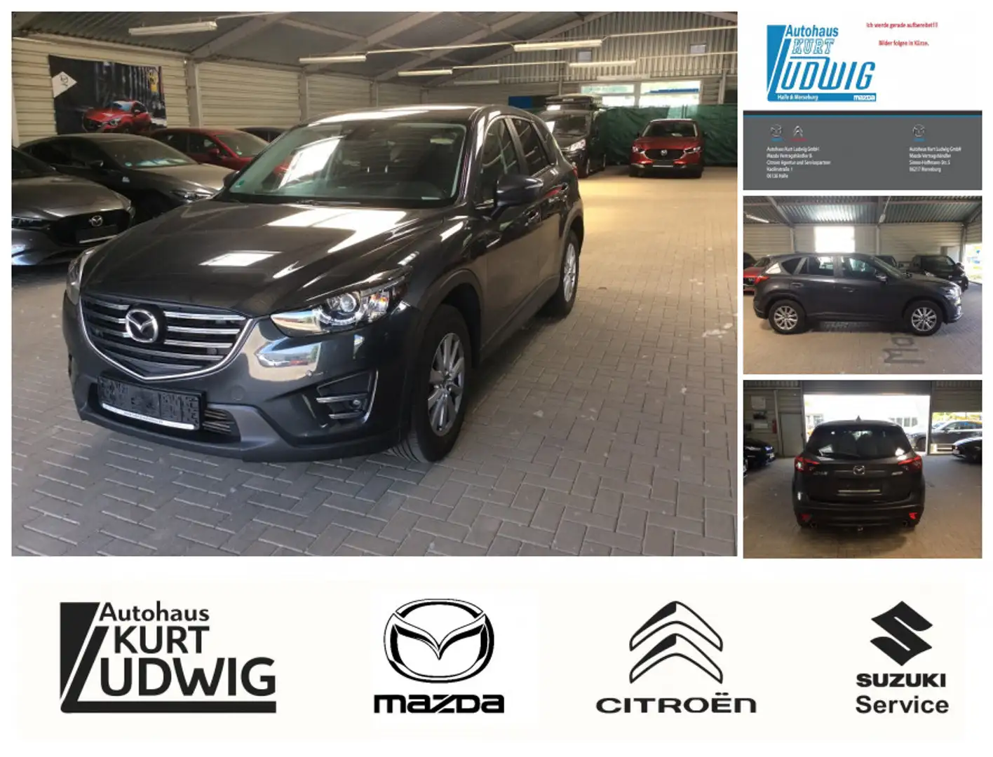Mazda CX-5 SKYACTIV-D 150 FWD 6AG EXCLUSIVE Grigio - 1