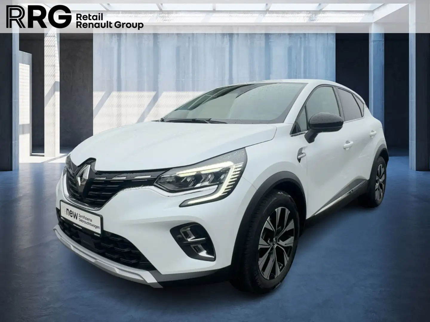 Renault Captur TECHNO E-TECH Plug-in HYBRID 160 Weiß - 1