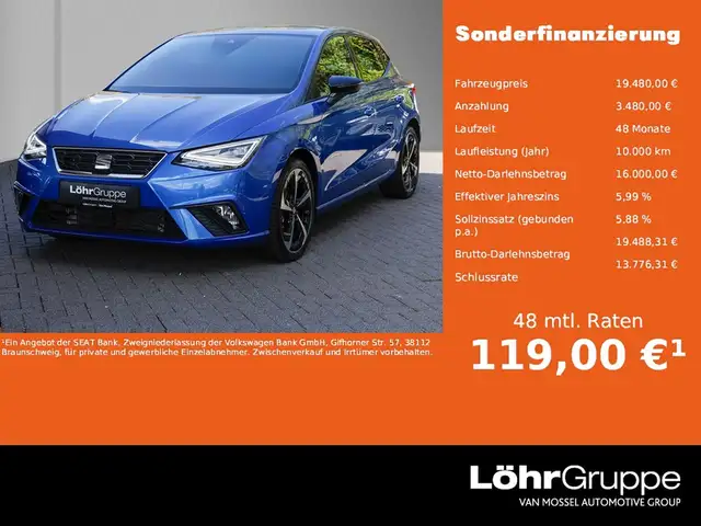2024 Seat Ibiza in Blue for sale