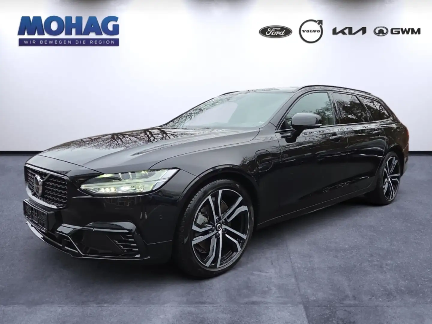 Volvo V90 T6 Plug-In Hybrid AWD Plus Dark mit Luftfw.,Panora Nero - 1
