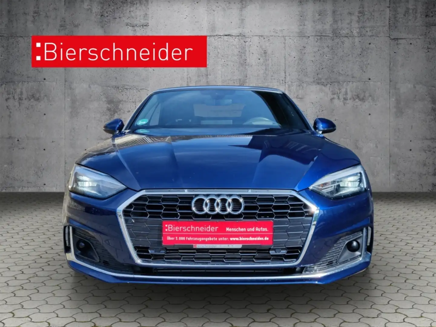 Audi A5 Cabrio 40 TFSI S-tronic NAVI HUD LED ACC GRA DAB 1 Modrá - 2