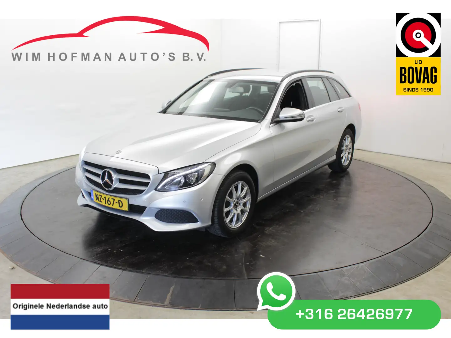 Mercedes-Benz C 160 Estate Premium PDC voor + achter Gri - 1