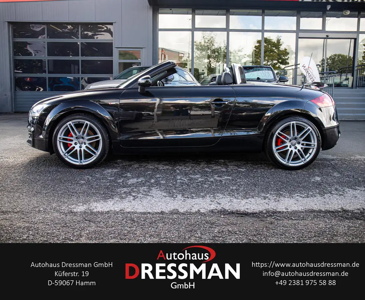 AUDI TT ROADSTER 2.0 TFSI S-LINE - 200 ch - 144 646KMS - SELLERIE CUIR - VOLANT EN CUIR - PACK SPORT
