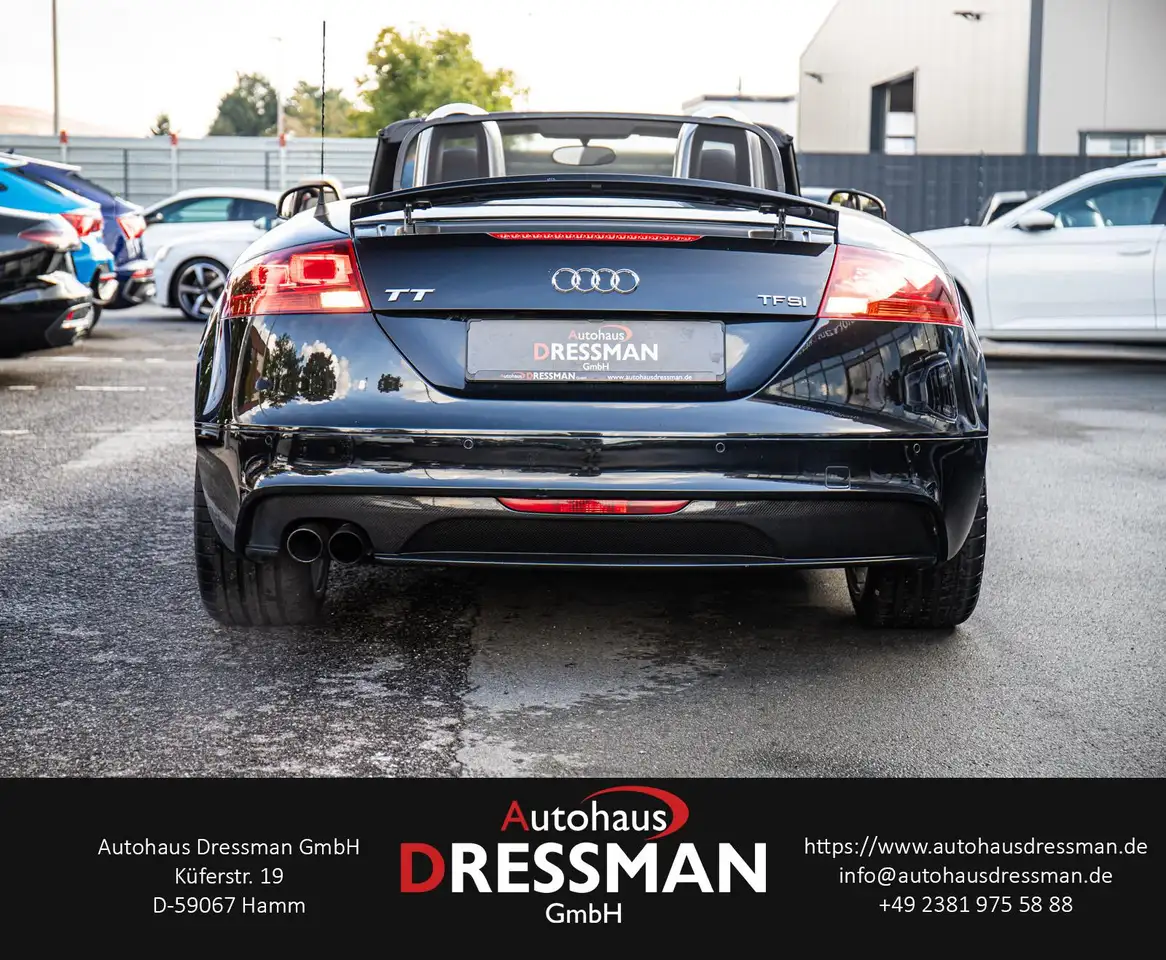 AUDI TT ROADSTER 2.0 TFSI S-LINE - 200 ch - 144 646KMS - SELLERIE CUIR - VOLANT EN CUIR - PACK SPORT