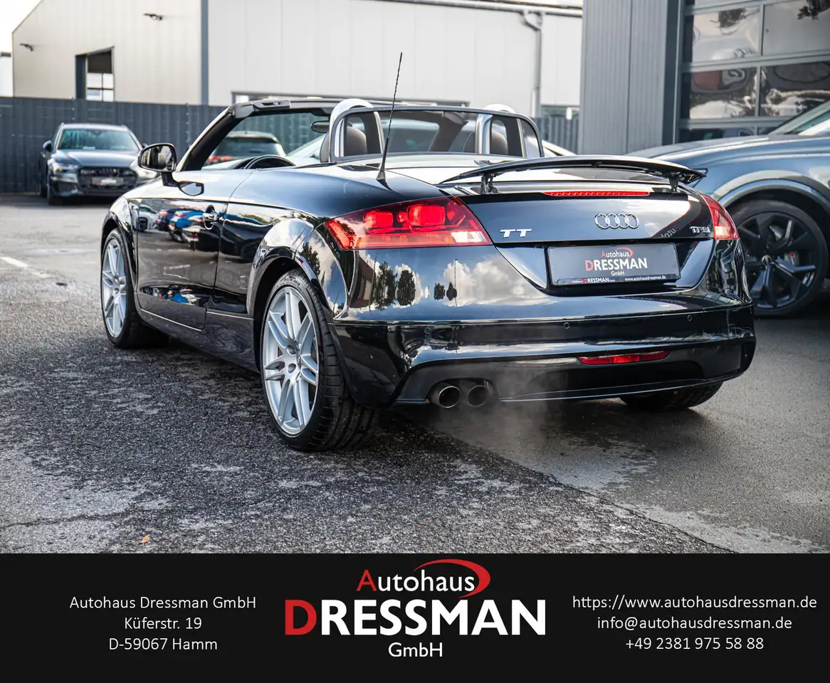 AUDI TT ROADSTER 2.0 TFSI S-LINE - 200 ch - 144 646KMS - SELLERIE CUIR - VOLANT EN CUIR - PACK SPORT