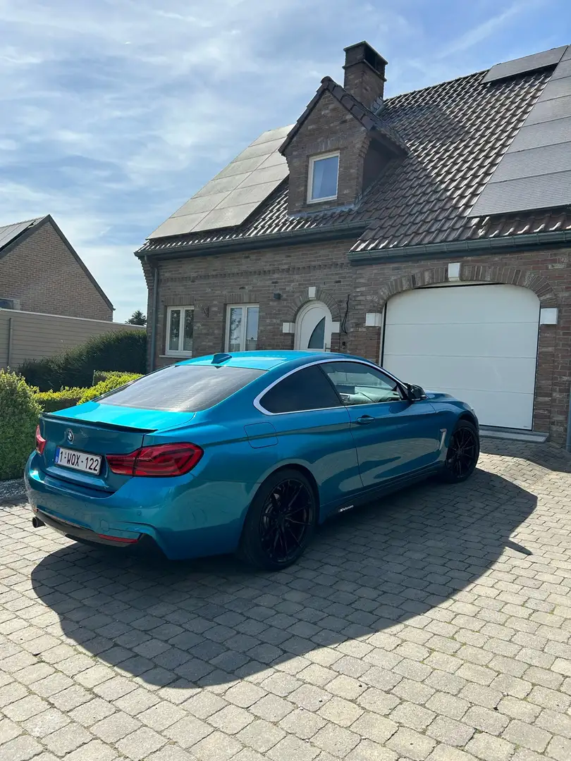 BMW 418 d Blauw - 2