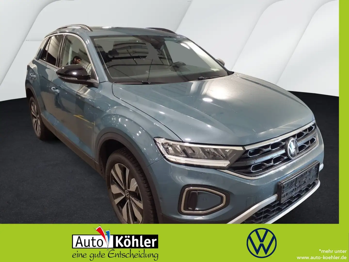 Volkswagen T-Roc GOAL TSI CarPlay/Virt/ACC/LED/Navi/PDC Blau - 1