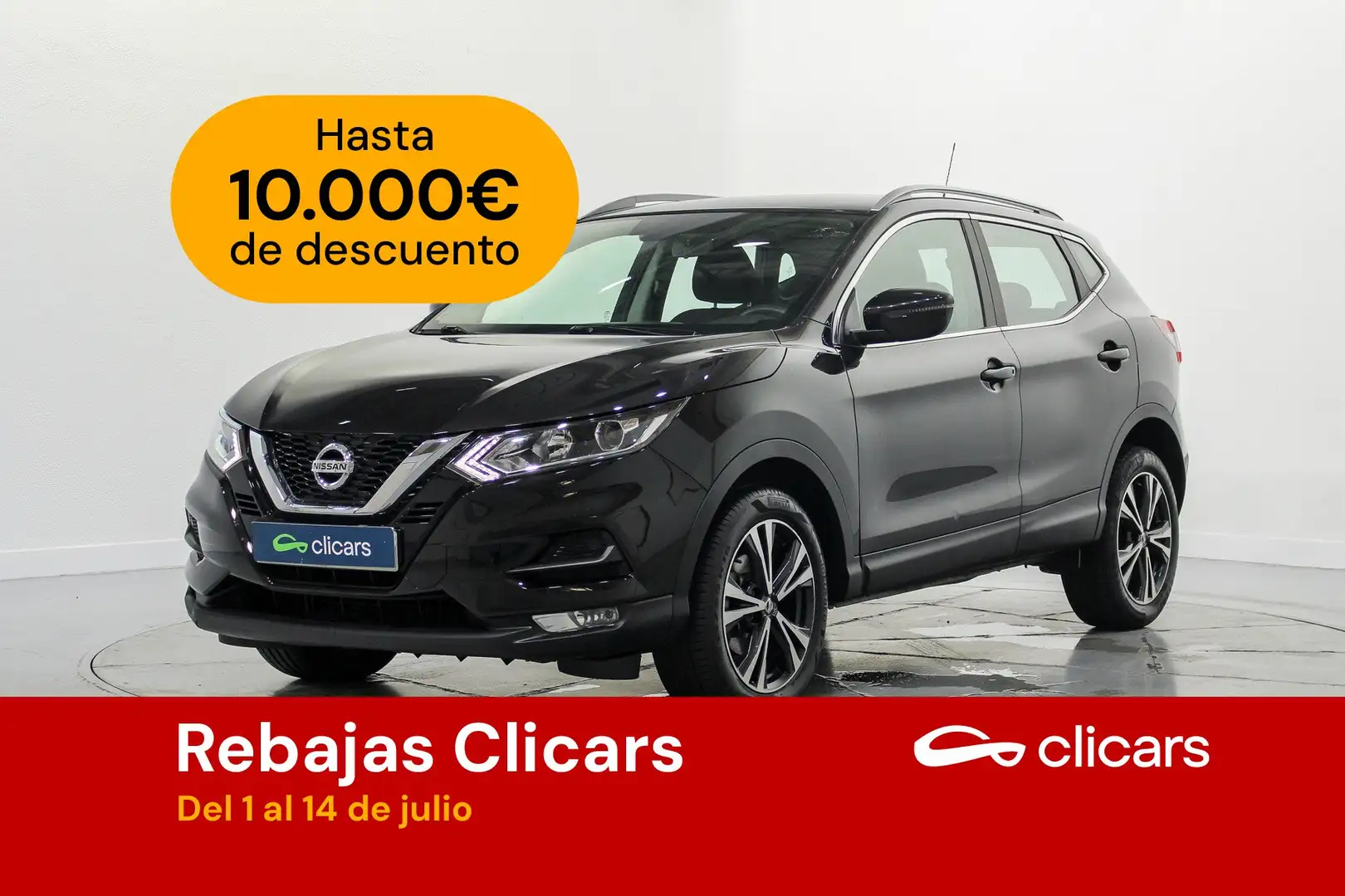 Nissan Qashqai 1.3 DIG-T mHEV 12V Acenta 4x2 103kW Negro - 1