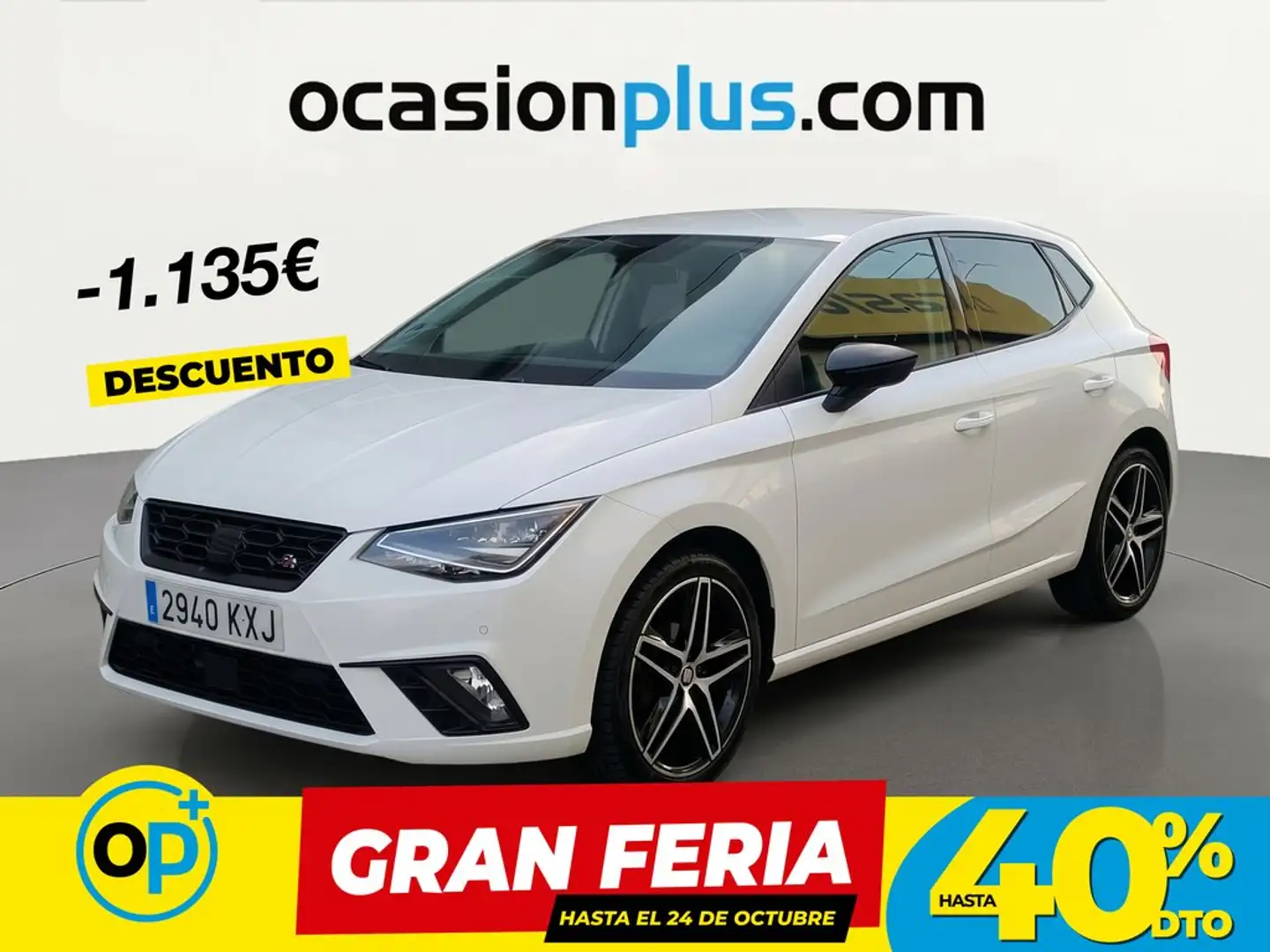 SEAT Ibiza 1.0 TGI S&S FR 90 Blanco - 1