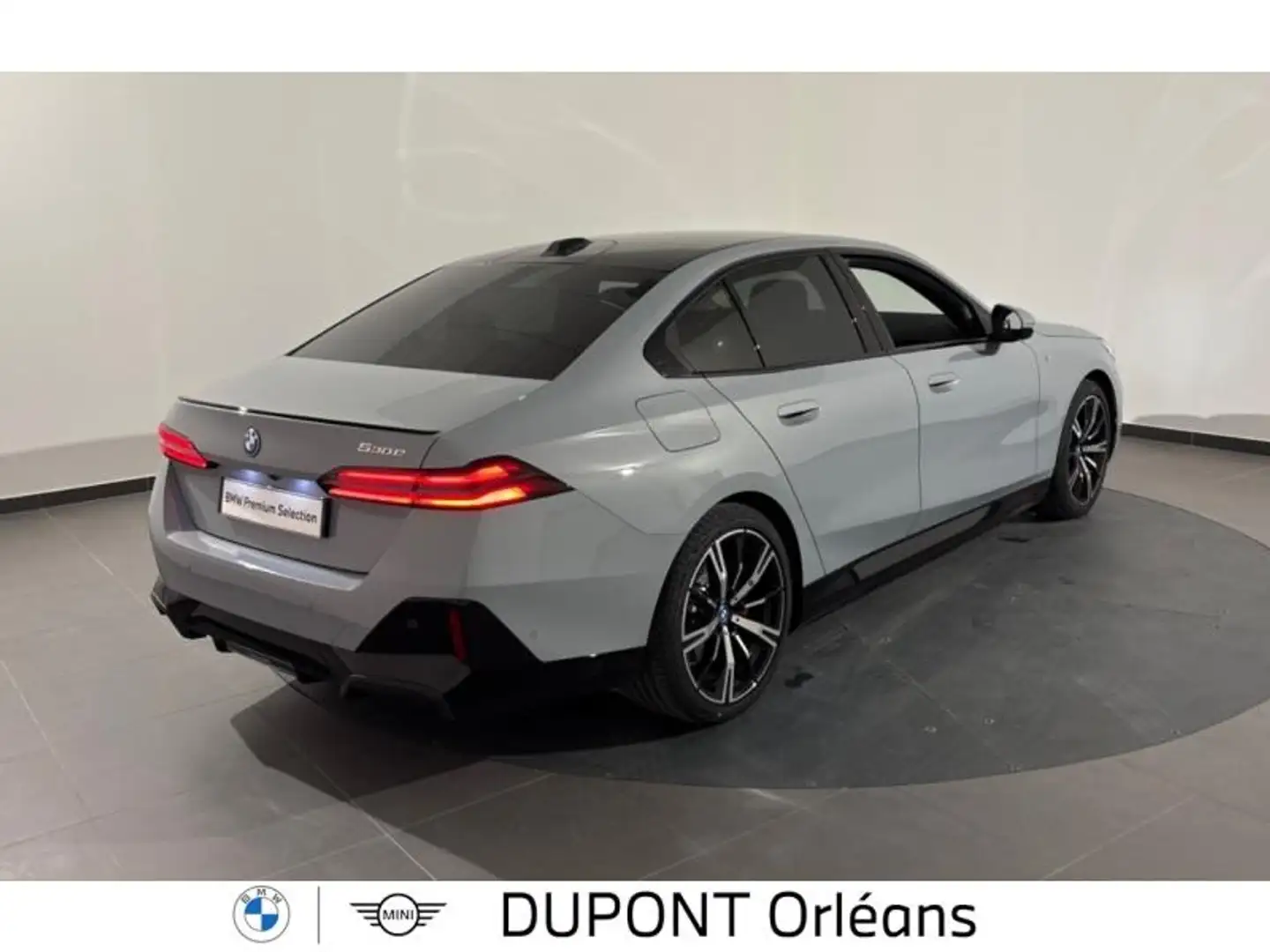 BMW 530 530e 299ch M Sport Gris - 2